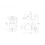 Martini Shower Wall Mixer With Diverter